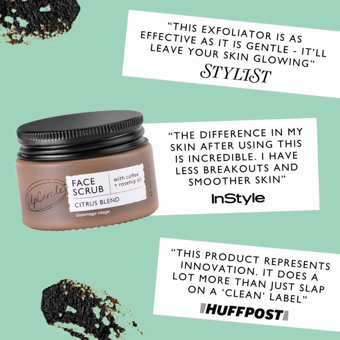 Natural Face Scrub – Citrus Blend – Travel Size