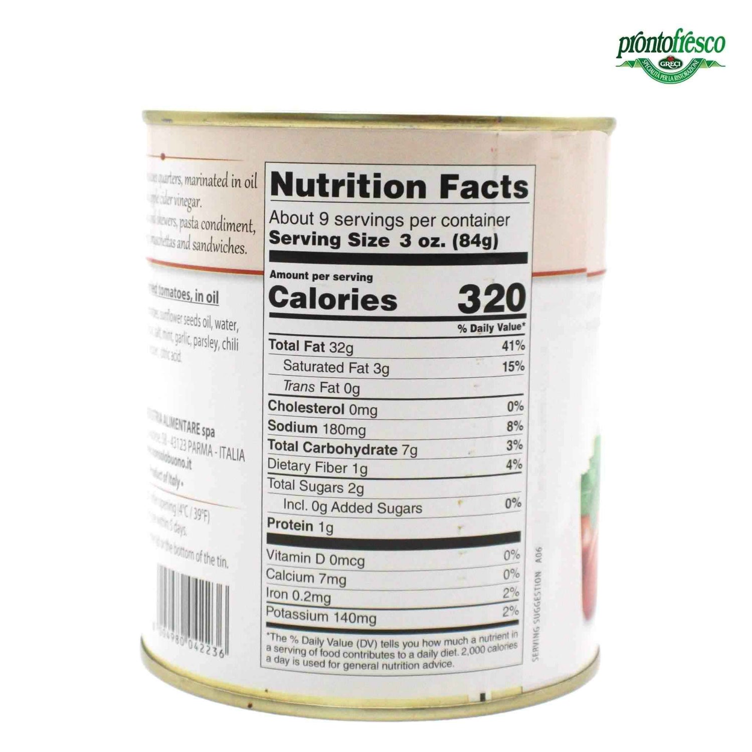 Greci Prontofresco Semi-Dried Red Rustic Roasted Tomatoes