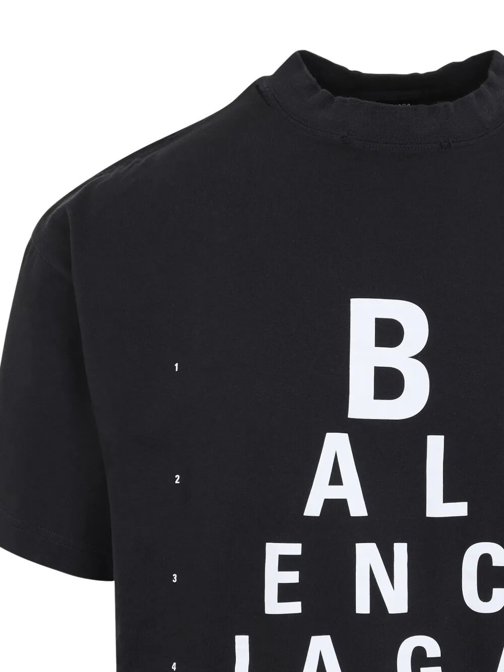 Balenciaga Women Optical Artwork Oversized T-Shirt by Luosophy