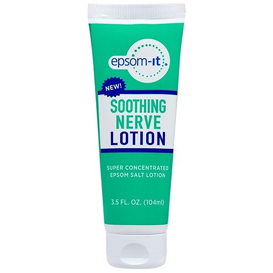 Epsom-It Soothing Nerve Lotion - 3.5 fl oz, Concentrated Magnesium Sulfate Recovery Formula by Pasteur Pharmacy