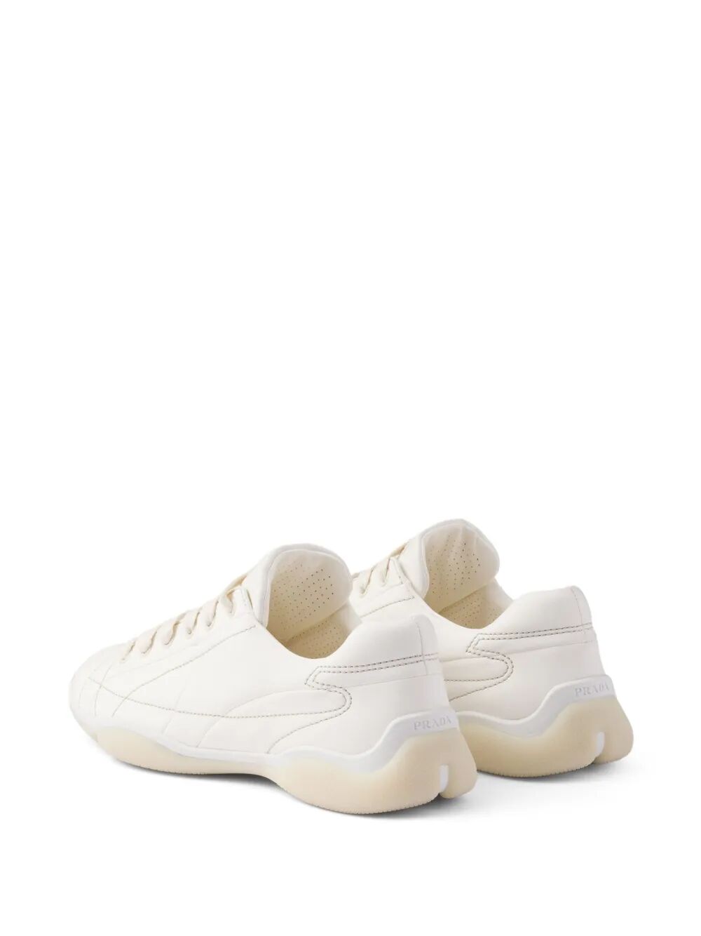 Prada Women Nappa Leather Sneakers by Luosophy