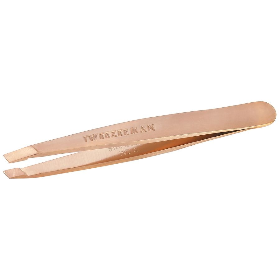Tweezerman Rose Gold Mini Slant Tweezer - 1023373 by Pasteur Pharmacy