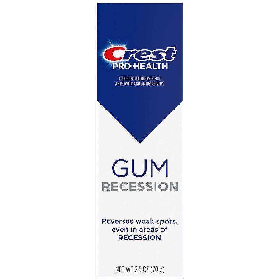 Crest Pro-Health Gum Recession Anticavity, Antibacterial Fluoride Toothpaste 2.5 oz by Pasteur Pharmacy