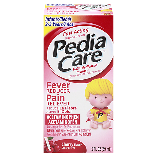 Pediacare Fever Reducer/Pain Reliever, Cherry Flavor by Pasteur Pharmacy