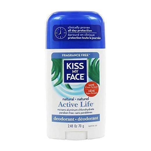 Kiss My Face Active Life Stick Deodorant Fragrance Free 2.48 oz by Pasteur Pharmacy