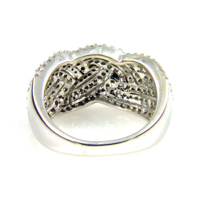 Natural 1.00ct Diamond Ring 10KT White Gold by Bids.com
