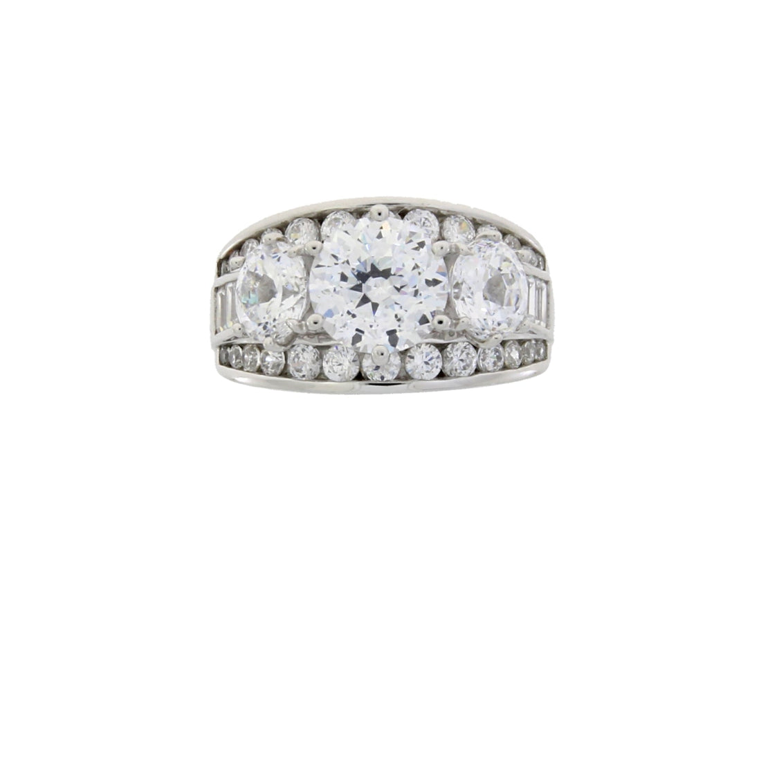 Genuine Cubic Zirconium CZ SS Bridal Sterling Silver by Bids.com