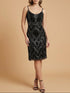 Lara 28860 - Beaded Flounce Dress by Lara New York