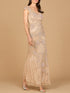 Beaded Cap Sleeve Gown | Lara 28863 by Lara New York