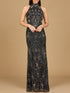 Halter Neck Beaded Dress by Lara New York