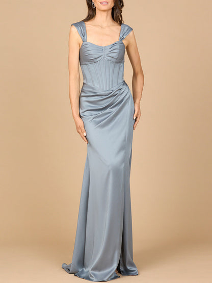 Sleeveless Corset Gown by Lara New York