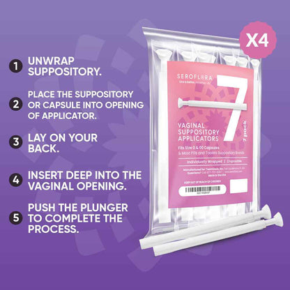 Vaginal Suppository Applicators (28ct)