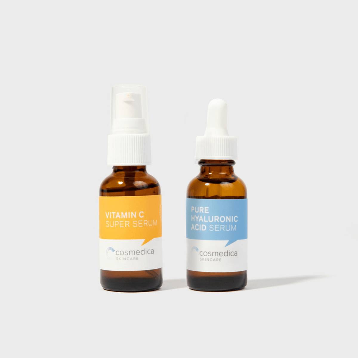 Hyaluronic + Vitamin C Serum Set