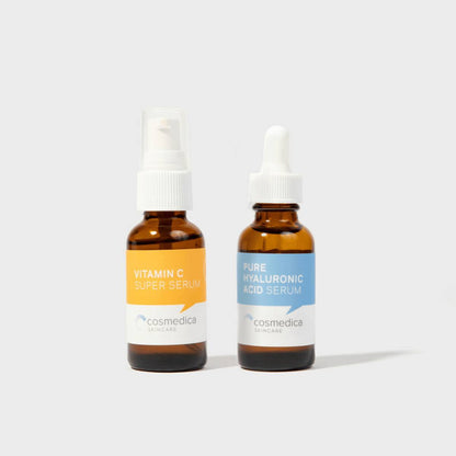 Hyaluronic + Vitamin C Serum Set