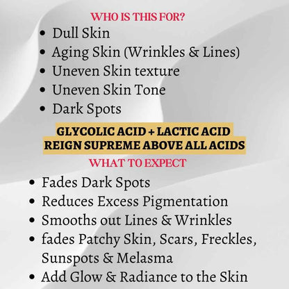 Thick As Thieves Pure Glycolic Acid Lactic Acid Extreme Gel Peel - 50ml