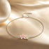 S925 Sterling Silver Adjustable Flower Bracelet for Women  DestGlow