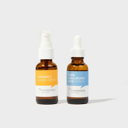Hyaluronic + Vitamin C Microneedling Treatment Set by Cosmedica Skincare