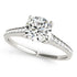 14k White Gold Diamond Engagement Ring With Cathedral Design (1 1/3 cttw) by Bids.com