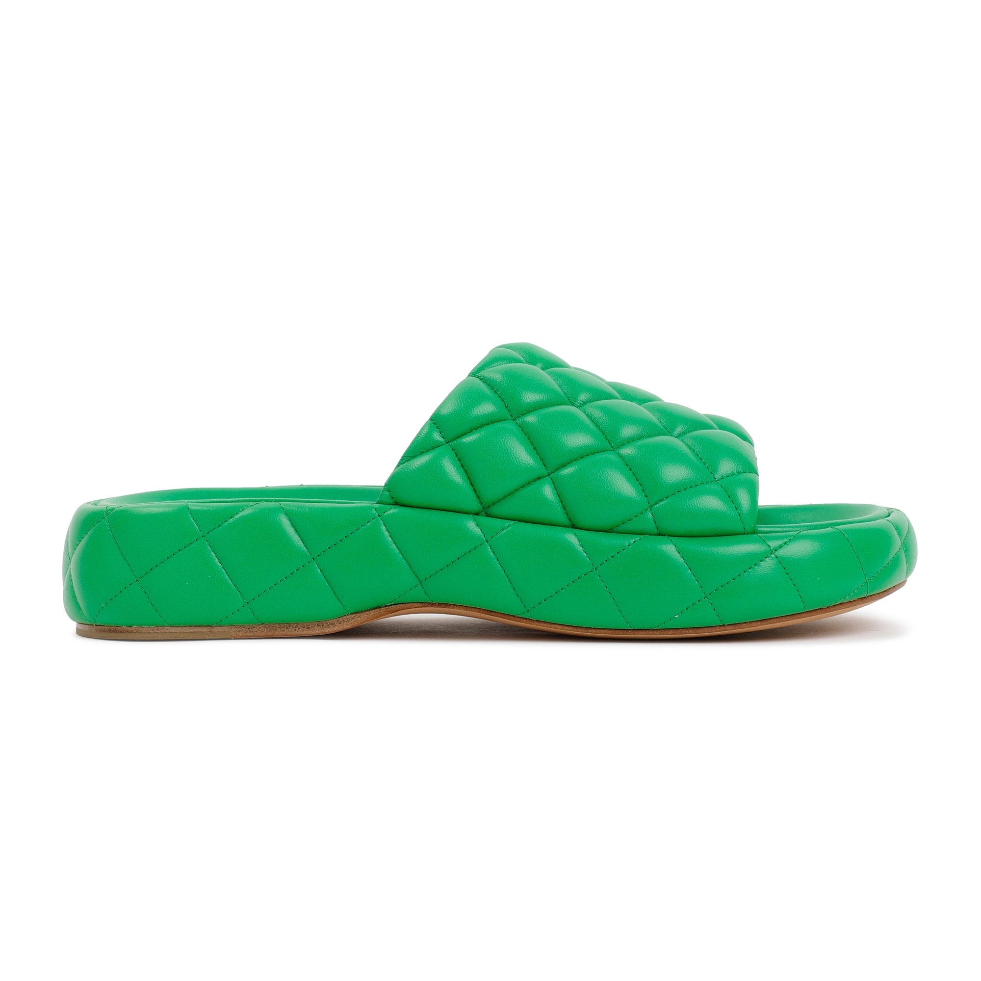 Bottega Veneta Padded Leather Sandals Women by Luosophy