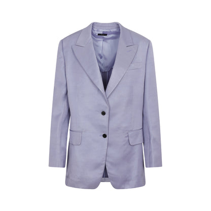 Tom Ford Soft Fluid Twill Boyfriend Jacket Women by Luosophy
