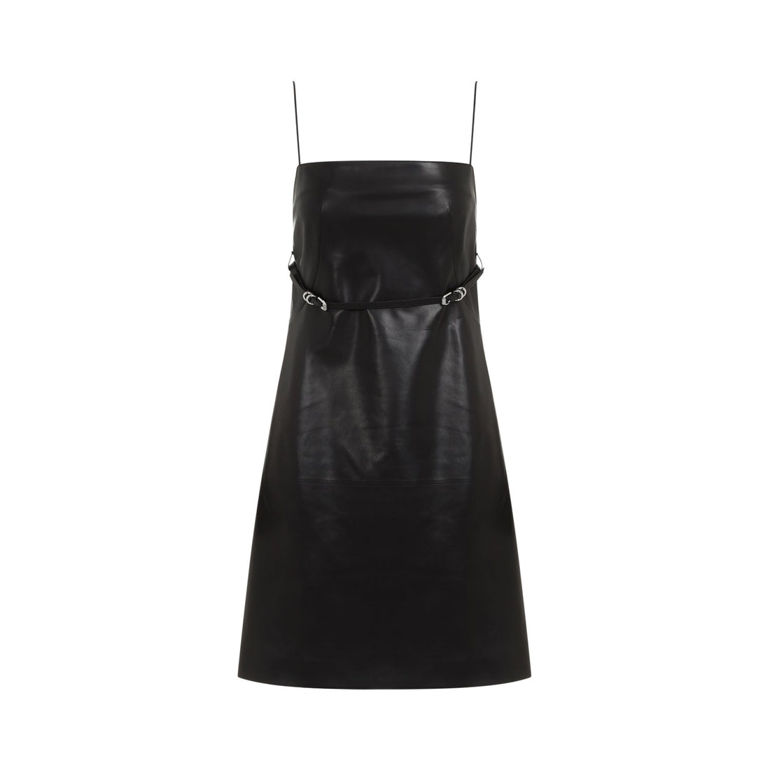 Givenchy Voyou Leather Mini Dress Women by Luosophy