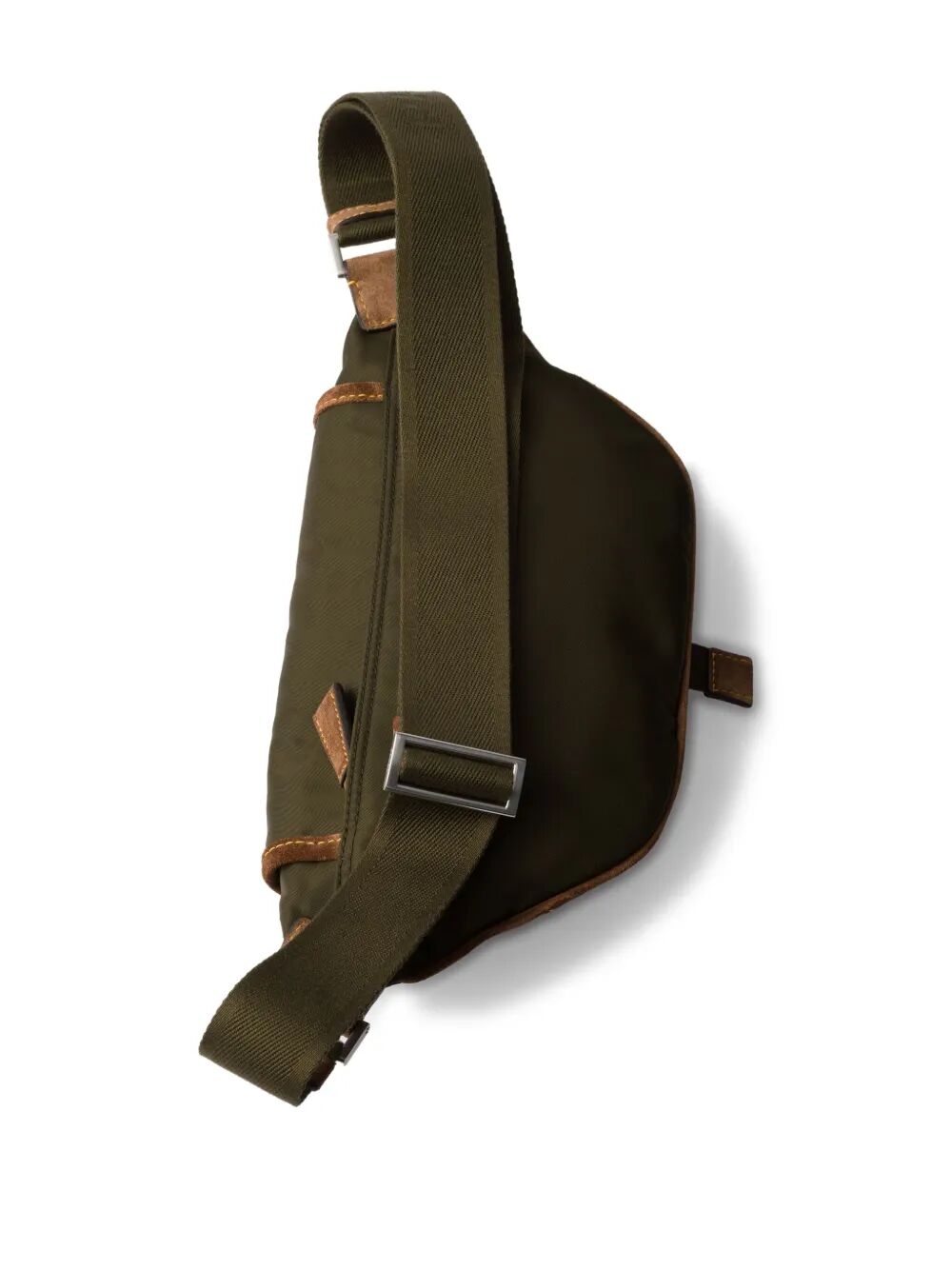Prada Men Re-Nylon And Suede Belt Bag by Luosophy