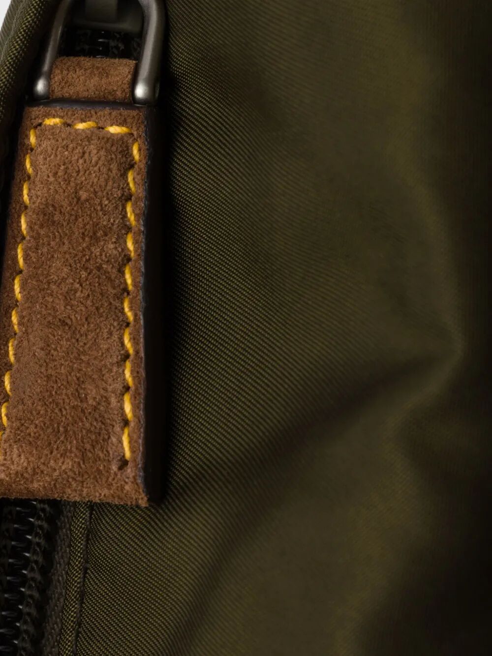 Prada Men Re-Nylon And Suede Belt Bag by Luosophy