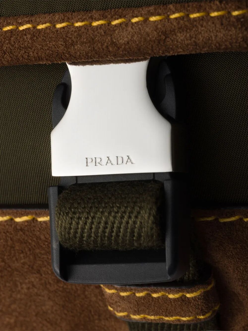Prada Men Re-Nylon And Suede Belt Bag by Luosophy