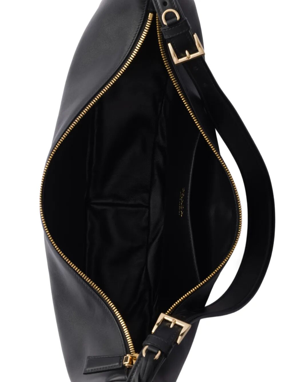 Prada Women Prada Demi-Lune Large Leather Shoulder Bag by Luosophy