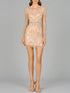 Long Sleeve V-Neck Cocktail Dress by Lara New York