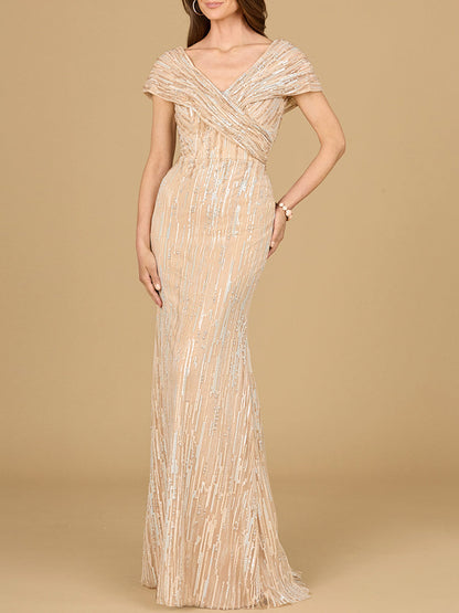 Mermaid Lace Gown by Lara New York