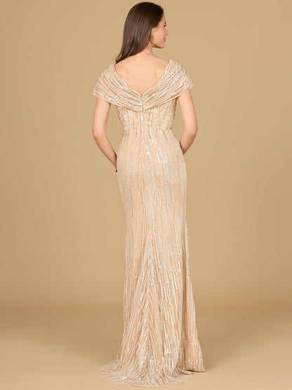 Mermaid Lace Gown by Lara New York