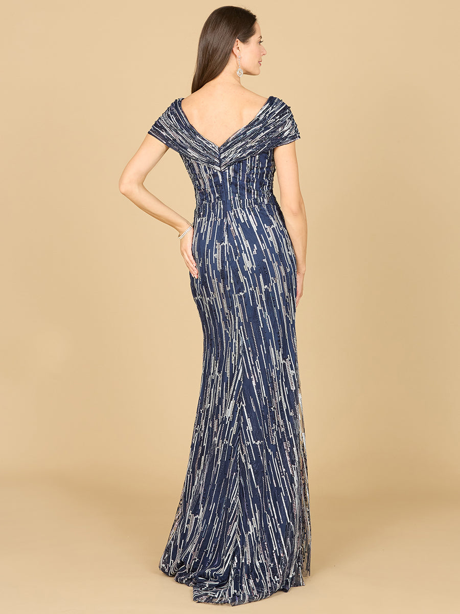 Mermaid Lace Gown by Lara New York