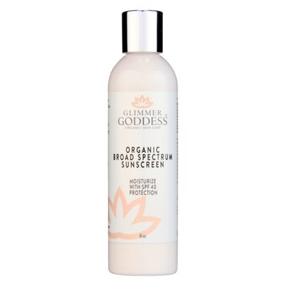 Organic Sunscreen SPF 40+ - Broad Spectrum Natural Sun Protection