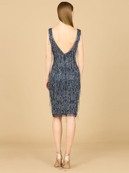Fringe Cocktail Dress by Lara New York