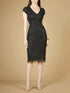 Cap Sleeve Midi Gown - OUTLET by Lara New York