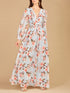 Long Sleeve Print Dress - OUTLET by Lara New York