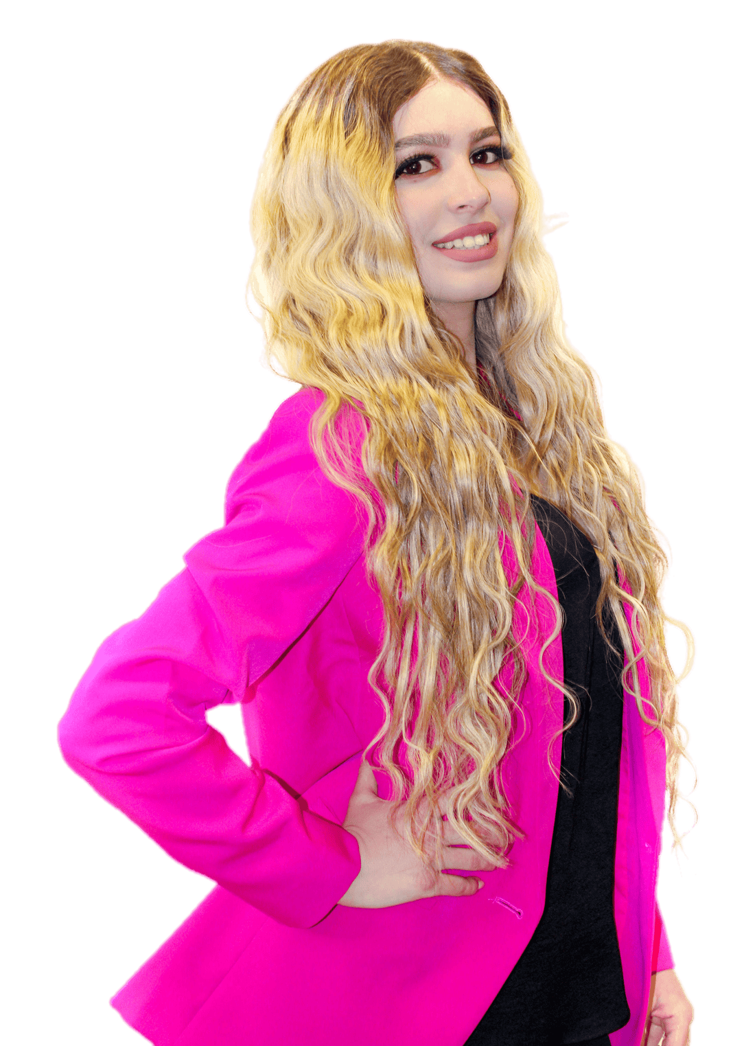 VIP Clip Hair Extensions / Body Wave 24" - ClipeX System  DestGlow