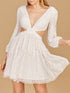 Long Sleeve Cut Out Dress with Lace Up Back by Lara New York