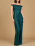 Beaded Off Shoulder Jumpsuit by Lara New York