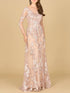 Long Sleeve Modest Lace Gown by Lara New York