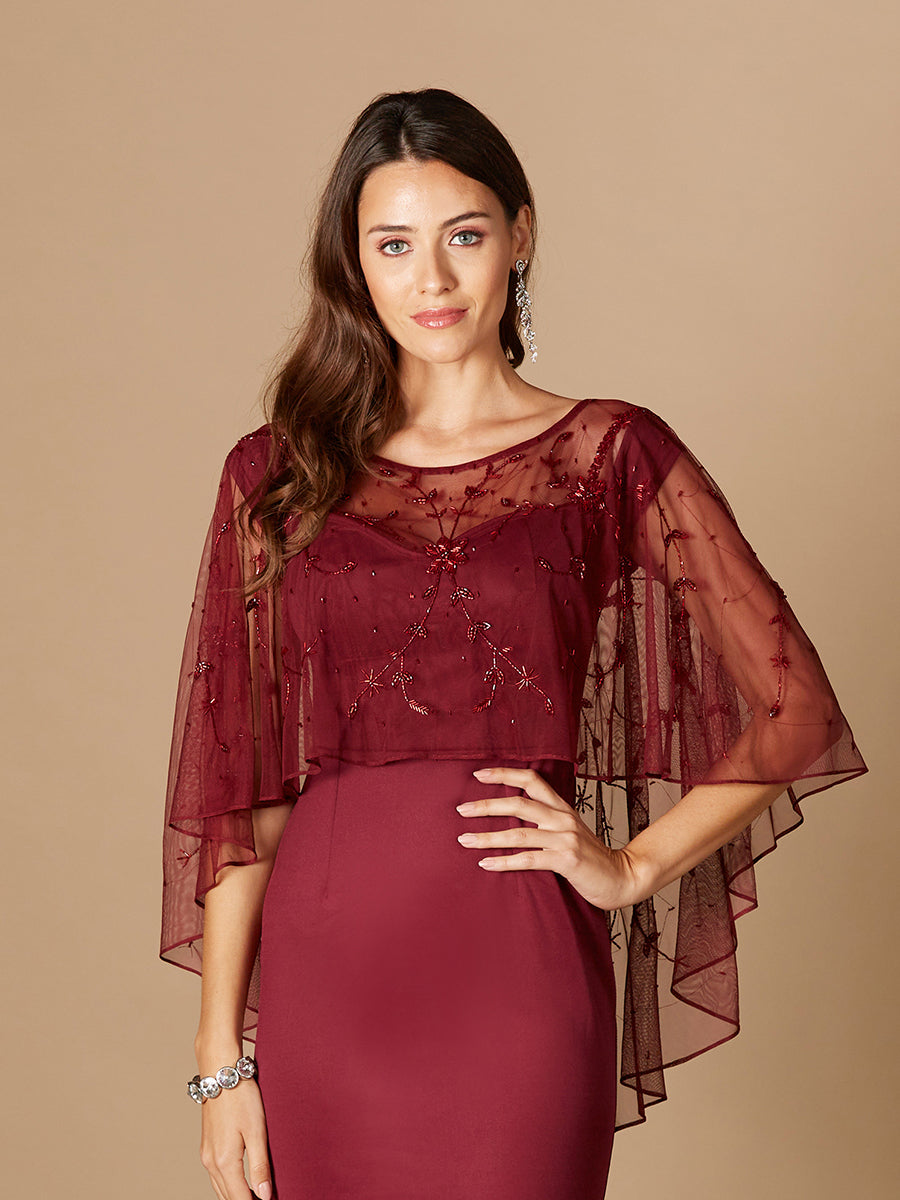Flutter Capelet by Lara New York