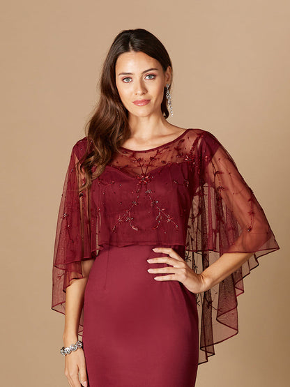 Flutter Capelet by Lara New York