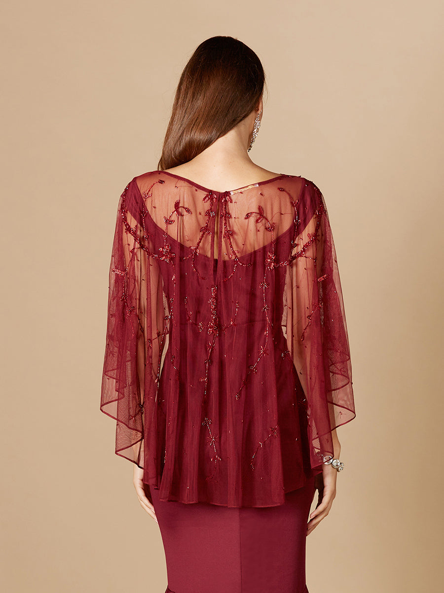 Flutter Capelet by Lara New York