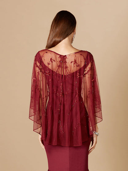 Flutter Capelet by Lara New York