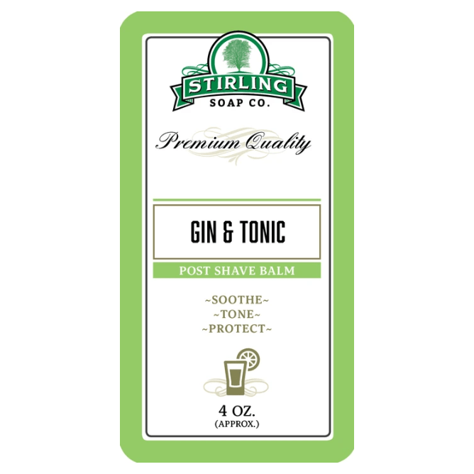 Stirling Soap Co. Gin &amp; Tonic Shaving Collection by Pasteur Pharmacy