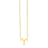 14K Yellow Gold Aries Necklace  DestGlow