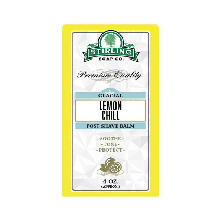 Stirling Soap Co. Glacial - Lemon Chill Shaving Collection by Pasteur Pharmacy