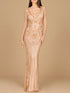 Lara 29615 - Long Sleeve Beaded Dress by Lara New York