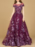 Lara 29619 - Beautiful Lace Applique A-line Ball Gown by Lara New York